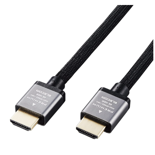 最高の品質の HDMI Premium 認証 ケーブル 1m 4K対応 Ver. 2.0 テレビ レコーダー ゲーム機 の接続に